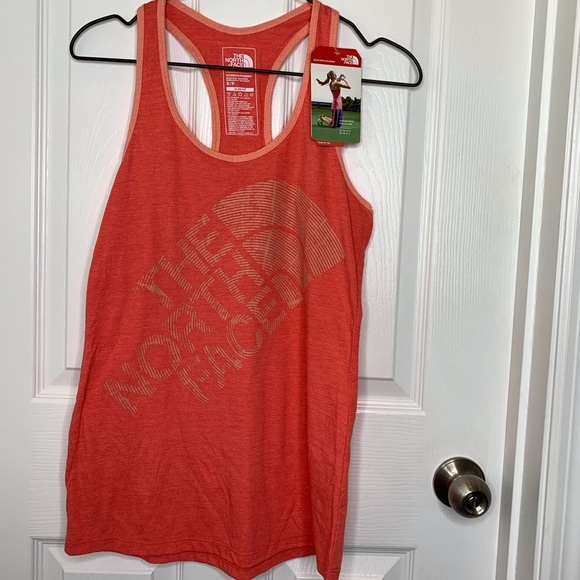 The North Face Women’s Racerback Logo Tank Top Sz Small - Picture 8 of 8